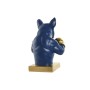 Figura Decorativa Home ESPRIT Azul Laranja Dourado 28 X 26 X 35,5 cm (2 Unidades) de Home ESPRIT, Adornos - Ref: S3059034, Pr...