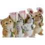 Decorative Figure Home ESPRIT Multicolour animals 10,5 X 9 X 18,5 cm (4 Units) by Home ESPRIT, Ornaments - Ref: S3059036, Pri...