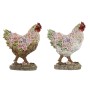 Decorative Figure Home ESPRIT White Brown Multicolour Chicken 27 X 16 X 31 cm (2 Units) by Home ESPRIT, Ornaments - Ref: S305...