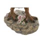 Figura Decorativa Home ESPRIT Branco Castanho Multicolor Galinha 27 X 16 X 31 cm (2 Unidades) de Home ESPRIT, Adornos - Ref: ...