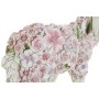 Figura Decorativa Home ESPRIT Blanco Multicolor Flores 34 X 13,5 X 18,5 cm (2 Unidades) de Home ESPRIT, Adornos - Ref: S30590...