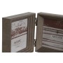 Photo frame Home ESPRIT Brown Beige Crystal polystyrene 38 X 3 X 12 cm (2 Units) by Home ESPRIT, Table and wall frames - Ref:...