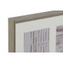 Cornice Portafoto Home ESPRIT Bianco Marrone Naturale Cristallo polistirene Città 29 X 3 X 23 cm (2 Unità) di Home ESPRIT, Co...