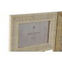 Fotorahmen Home ESPRIT Beige natürlich Kristall polystyrol Skandinavisch 36 X 2 X 36 cm | Tienda24 - Global Online Shop Tienda24.eu