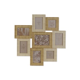 Cadre photo Home ESPRIT Beige Naturel Verre polystyrène Scandinave 60 X 2 X 59 cm de Home ESPRIT, Cadres muraux et de table -...