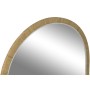 Wall mirror Home ESPRIT Brown Beige Natural Ivory Scandi 55 X 2 X 75 cm (4 Units) by Home ESPRIT, Wall-Mounted Mirrors - Ref:...