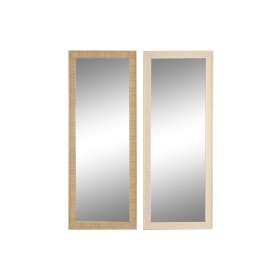 Espejo de pared Negro Beige Madera Cristal 90 x 13 x 66 cm | Tienda24 - Global Online Shop Tienda24.eu