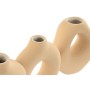 Compra Set di 3 Vasi Home ESPRIT Bianco Beige