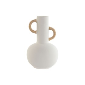 Buy Vase Home ESPRIT White Natural Stoneware 15,5