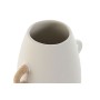 Vaso Home ESPRIT Branco Natural Grés 17 x 13 x 26 cm de Home ESPRIT, Jarrões - Ref: S3059086, Preço: 17,98 €, Desconto: %