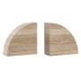 Sujetalibros Home ESPRIT Marrón Mármol 24,5 X 5 X 12,3 cm de Home ESPRIT, Sujetalibros - Ref: S3059092, Precio: 25,98 €, Desc...