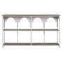 Étagère Home ESPRIT Blanc Naturel Métal 159 X 36,5 X 91 cm de Home ESPRIT, Rayonnage et rangement - Réf : S3059100, Prix : 44...