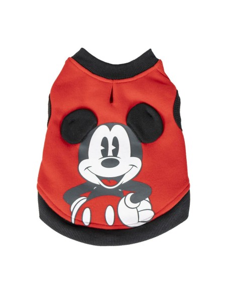 Felpa per Cani Mickey Mouse XXS Rosso da Mickey Mouse, Felpe con cappuccio - Ref: S0738428, Precio: €11.68, Descuento: %