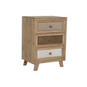 Nightstand Alexandra House Living White 30 x 64 x 40 cm | Tienda24 - Global Online Shop Tienda24.eu