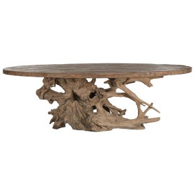 Table de Salle à Manger Home ESPRIT Naturel bois de teck 240 X 120 X 78 cm de Home ESPRIT, Tables - Réf : S3059119, Prix : 2,...