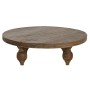 Mesa de Centro Home ESPRIT Natural 100 x 100 x 30 cm de Home ESPRIT, Mesas - Ref: S3059125, Precio: 551,97 €, Descuento: %