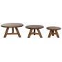 Jeu de 3 tables Home ESPRIT bois de teck 80 x 80 x 43 cm de Home ESPRIT, Tables - Réf : S3059128, Prix : 801,09 €, Remise : %