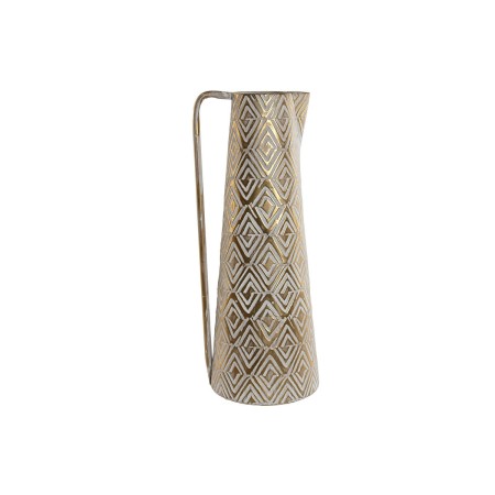 Buy Vase Home ESPRIT White Golden Metal Modern