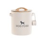 Dose für Tierfutter Home ESPRIT Beige natürlich Metall Bambus 8 L 25 X 21,7 X 26 cm | Tienda24 - Global Online Shop Tienda24.eu