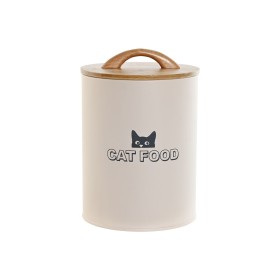 Boîte de nourriture pour animaux Home ESPRIT Beige Naturel 2,5 L de Home ESPRIT, Stockage des aliments - Réf : S3059151, Prix...