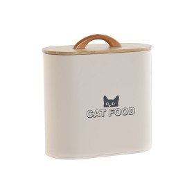 Pet food jar Home ESPRIT Beige Natural 2,5 L | Tienda24 - Global Online Shop Tienda24.eu