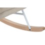 Rocking Chair Home ESPRIT White Polyester Metal 74 X 90 X 95 cm by Home ESPRIT, Chairs - Ref: S3059158, Price: 214,84 €, Disc...