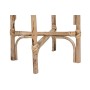 Set di vasi da fiori Home ESPRIT Naturale Juta Legno di mango 26 X 26 X 67 cm (2 Pezzi) di Home ESPRIT, Cachepot - Rif: S3059...