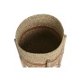 Set de pots de fleurs Home ESPRIT Naturel Jute Bois de manguier 26 X 26 X 67 cm (2 Pièces) de Home ESPRIT, Cache-pots - Réf :...