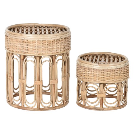 Side table Home ESPRIT Natural 42 x 42 x 47 cm by Home ESPRIT, Tables - Ref: S3059164, Price: 80,32 €, Discount: %