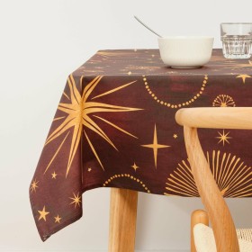 Stain-proof resined tablecloth Belum Childish Hogwarts Multicolour 150 x 150 cm | Tienda24 Tienda24.eu