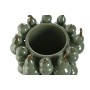 Vase Home ESPRIT Green Stoneware Tropical 25 x 25 x 30 cm | Tienda24 - Global Online Shop Tienda24.eu