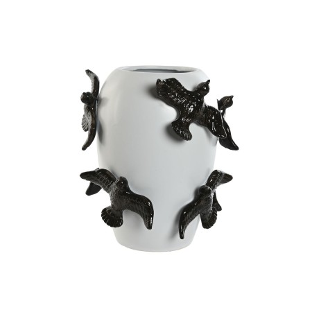 Achète Vase Home ESPRIT Blanc Noir Grès Moderne