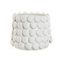 Vase Home ESPRIT White Stoneware Mediterranean 22 X 22 X 17,5 cm | Tienda24 - Global Online Shop Tienda24.eu