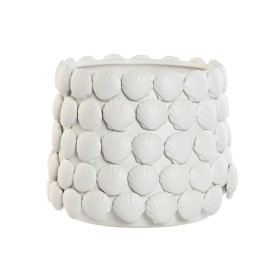 Vase White Ceramic Terracotta 34 x 34 x 37 cm | Tienda24 - Global Online Shop Tienda24.eu