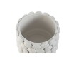 Vase Home ESPRIT Blanc Grès méditerranéen 22 X 22 X 17,5 cm | Tienda24 - Global Online Shop Tienda24.eu