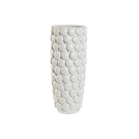 Vase DKD Home Decor Abstrait Blanc Résine Moderne (31.5 x 31.5 x 95.5 cm) | Tienda24 - Global Online Shop Tienda24.eu