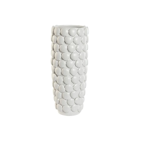 Vase Home ESPRIT Blanc Grès méditerranéen 16,5 x 16,5 x 38,5 cm de Home ESPRIT, Vases - Réf : S3059185, Prix : 30,04 €, Remis...