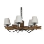 Ceiling Light Home ESPRIT Iron Teak 90 x 90 x 35 cm by Home ESPRIT, Ceiling Lights - Ref: S3059188, Price: 463,65 €, Discount: %