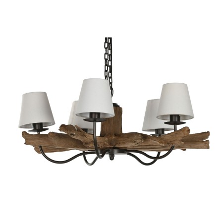 Ceiling Light Home ESPRIT Iron Teak 90 x 90 x 35 cm by Home ESPRIT, Ceiling Lights - Ref: S3059188, Price: 463,65 €, Discount: %