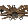 Ceiling Light Home ESPRIT Iron Teak 90 x 90 x 35 cm by Home ESPRIT, Ceiling Lights - Ref: S3059188, Price: 463,65 €, Discount: %