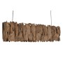 Ceiling Light Home ESPRIT Iron Teak 160 x 30 x 40 cm by Home ESPRIT, Ceiling Lights - Ref: S3059189, Price: 374,82 €, Discoun...