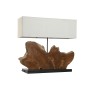 Desk lamp Home ESPRIT Iron Teak 60 X 20 X 55 cm by Home ESPRIT, Bedside and Table Lamps - Ref: S3059195, Price: 223,34 €, Dis...