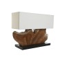 Lampe de bureau Home ESPRIT Fer bois de teck 60 X 20 X 55 cm de Home ESPRIT, Lampes de chevet - Réf : S3059195, Prix : 223,66...