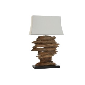 Lampe de bureau Home ESPRIT Fer bois de teck 50 X 22 X 80 cm de Home ESPRIT, Lampes de chevet - Réf : S3059197, Prix : 160,14...