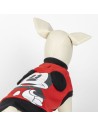 Sudadera para Perro Mickey Mouse S Rojo | Tienda24 Tienda24.eu