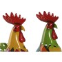 Figurine Décorative Home ESPRIT Multicouleur Coq 37 X 15,5 X 44,5 cm (2 Unités) de Home ESPRIT, Objets de décoration - Réf : ...