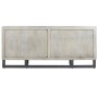 Aparador Home ESPRIT Blanco Metal Madera de mango 180 X 38,7 X 80 cm de Home ESPRIT, Armarios y aparadores - Ref: S3059211, P...