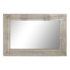 Wall mirror Home ESPRIT White Modern Stripped 63,5 X 4 X 94 cm by Home ESPRIT, Wall-Mounted Mirrors - Ref: S3059212, Price: 1...