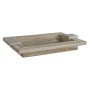 Vassoio per aperitivi Home ESPRIT Bianco Moderno Decapaggio 48 X 30,5 X 7,5 cm di Home ESPRIT, Piatti e teglie - Rif: S305921...