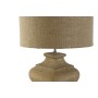 Desk lamp Home ESPRIT Natural Jute Wood 50 W 220 V 36 x 36 x 58 cm by Home ESPRIT, Bedside and Table Lamps - Ref: S3059226, P...